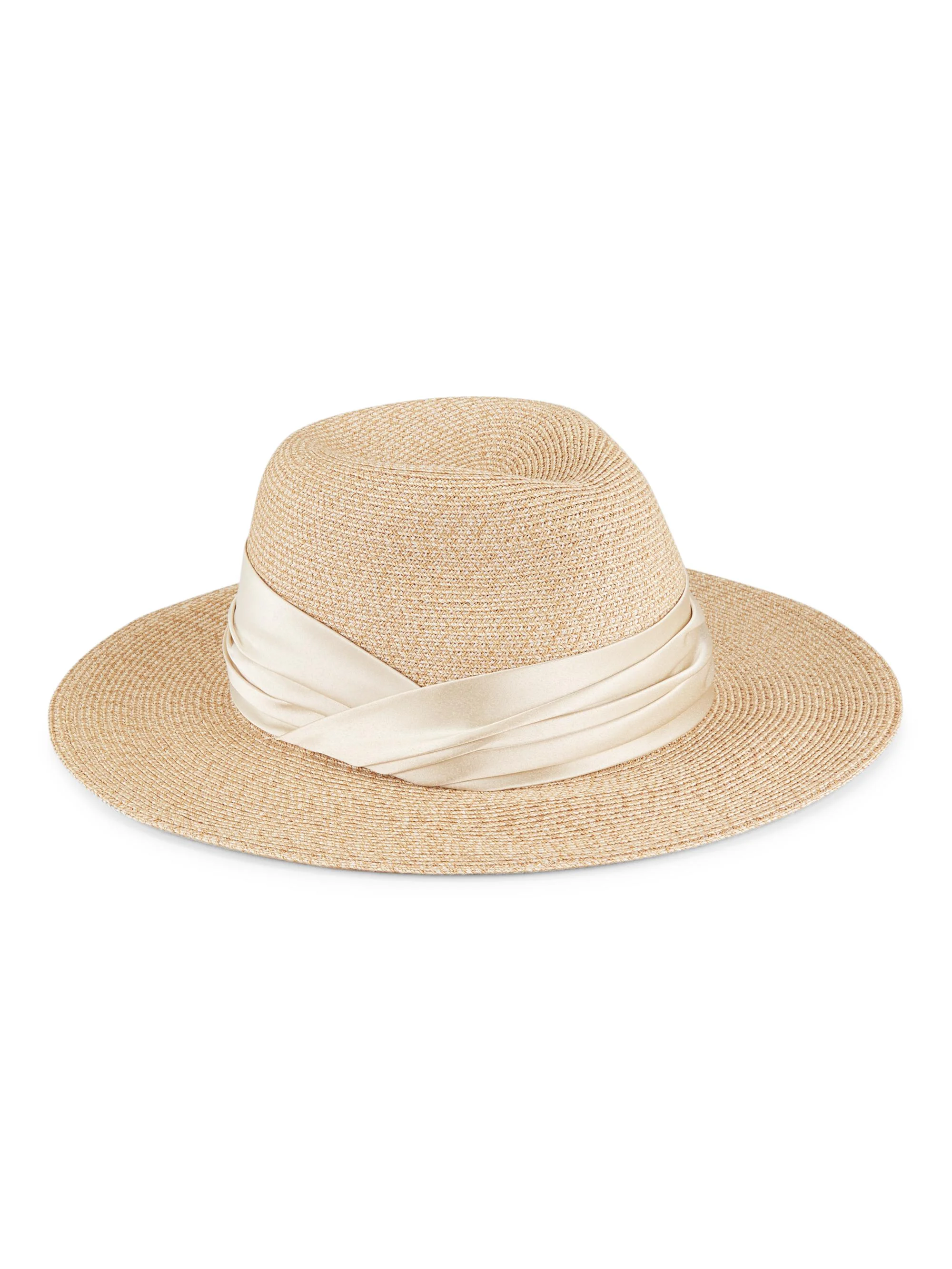 Women's Courtney Vented Fedora - Sand - 1