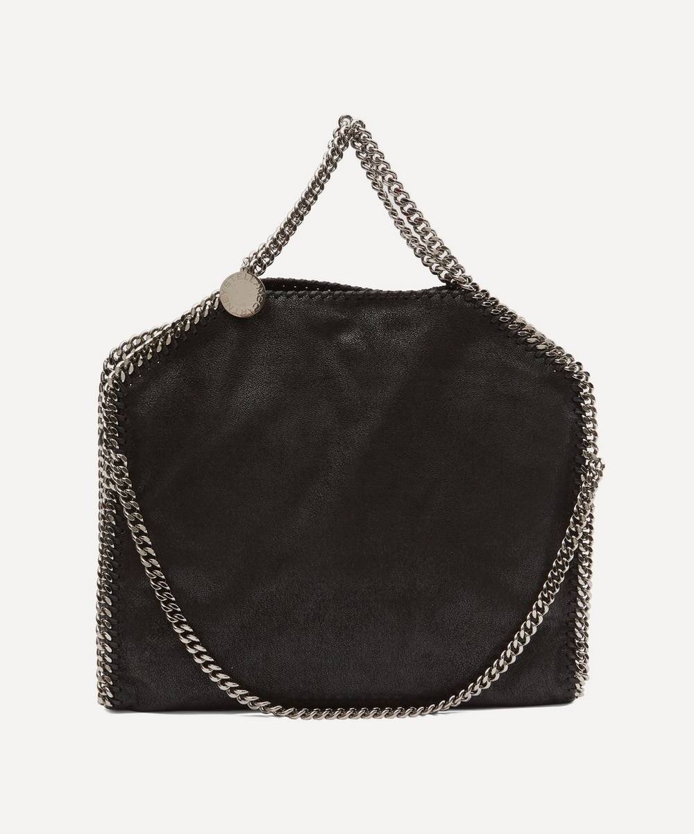 Stella McCartney Stella Logo Faux-Leather Tote Bag - Black