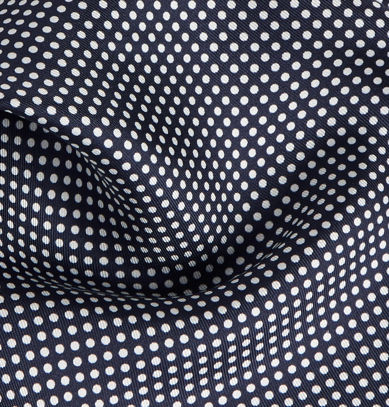 Polka-Dot Silk Pocket Square - 4