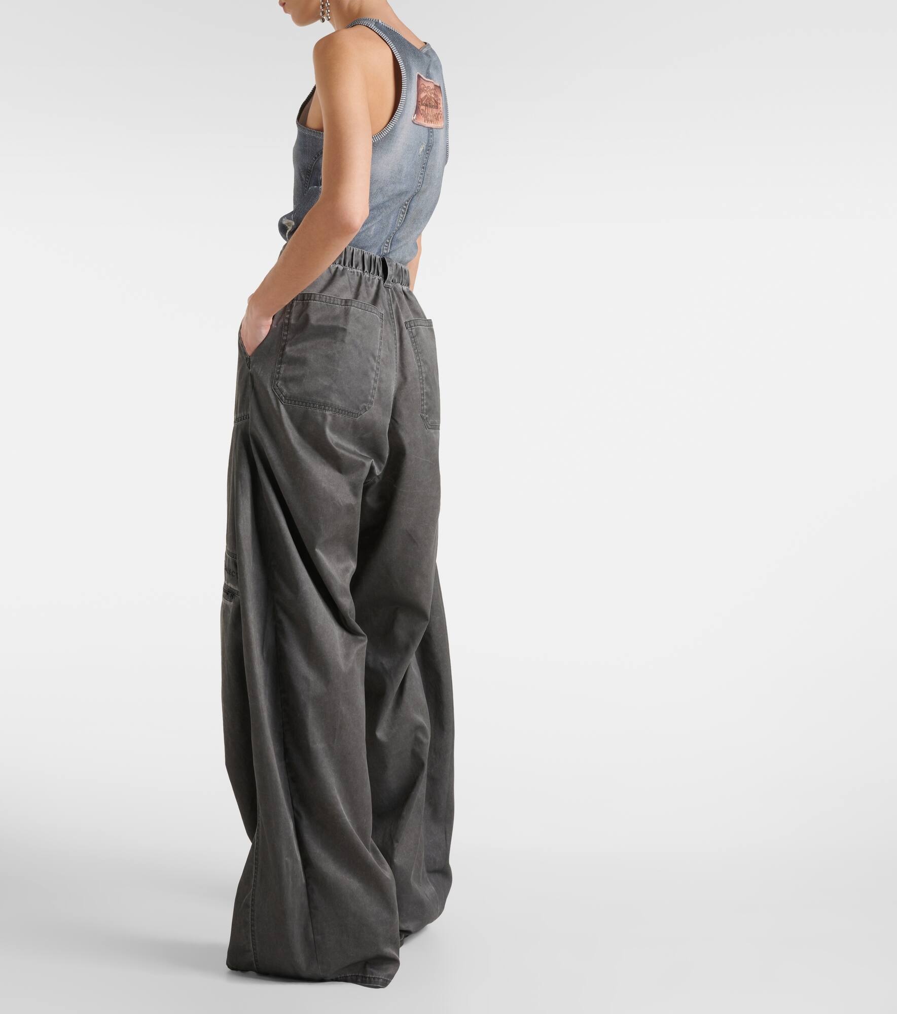 Faded cargo jeans - 3