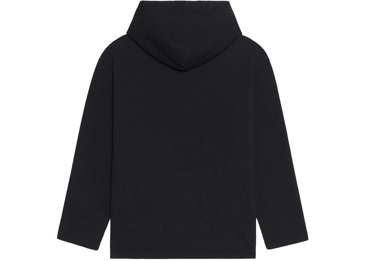 Balenciaga x The Simpsons Womens Cropped Hoodie Black - 2