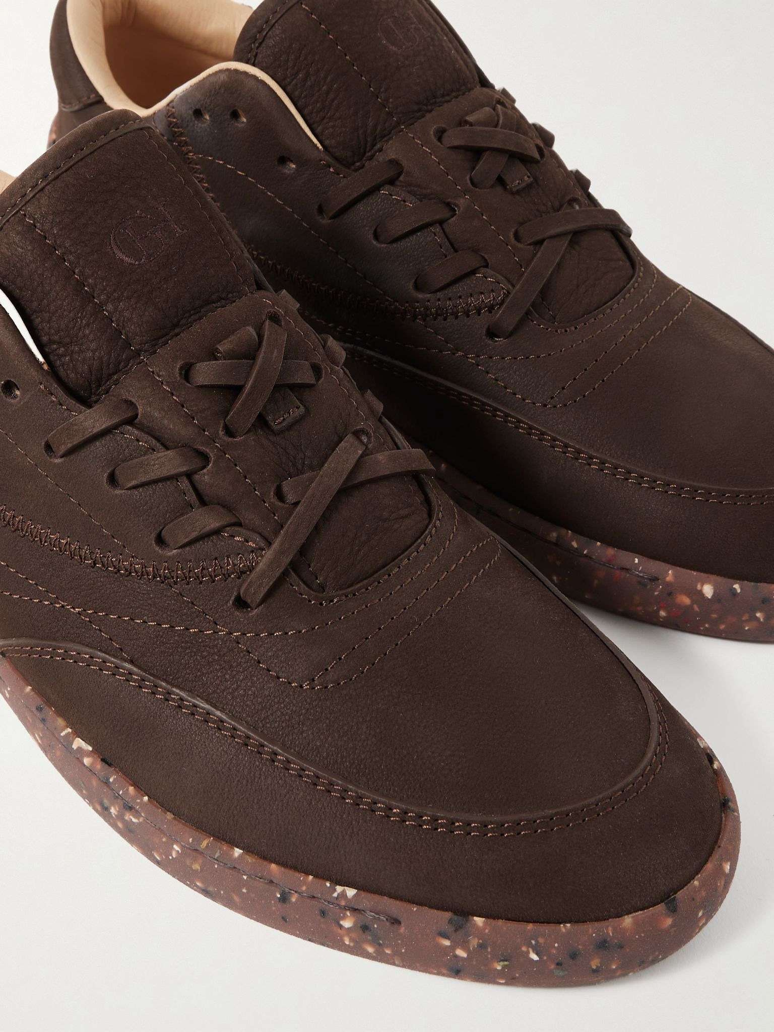 Ohio suede sneakers Chocolate - 5