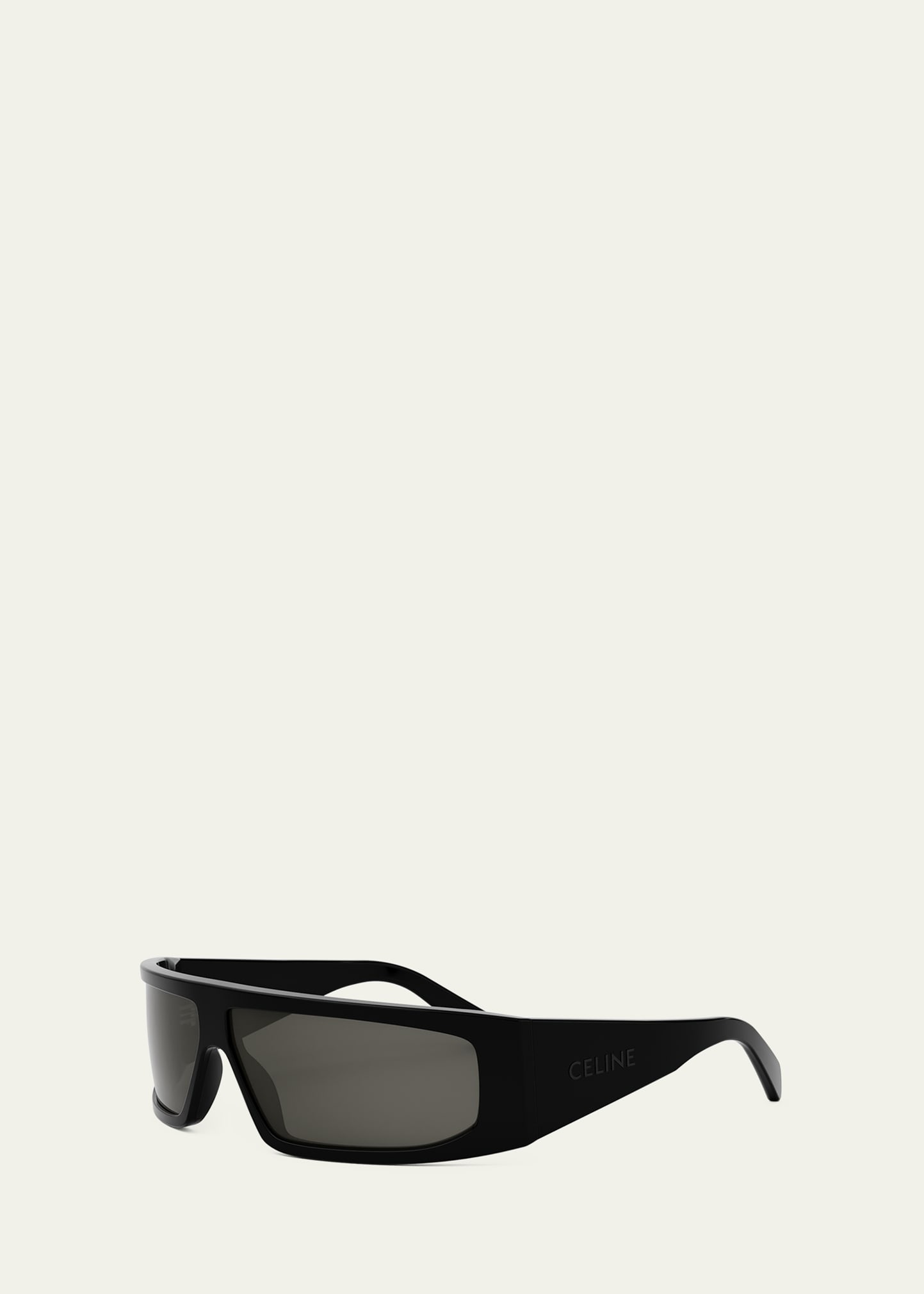 Men's Acetate-Nylon Rectangle Sunglasses - 2