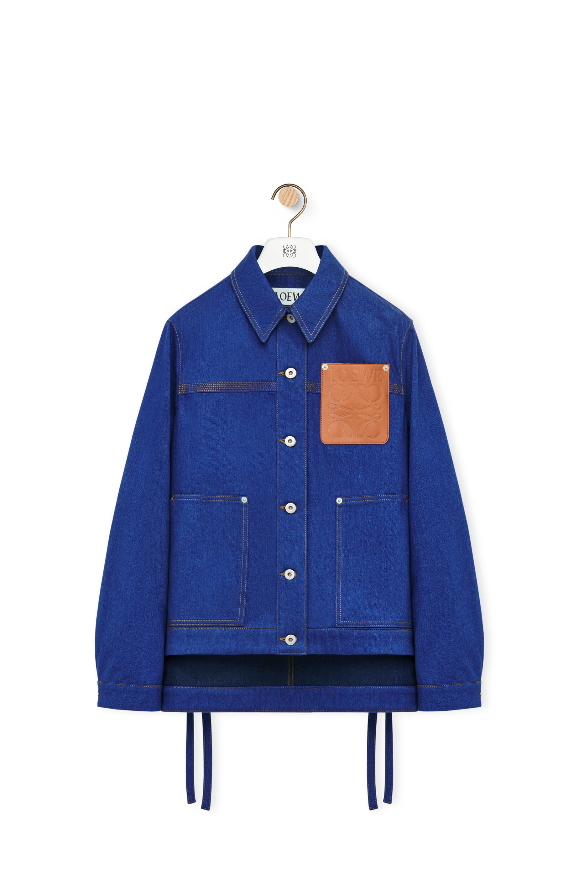 Workwear jacket in denim - 1