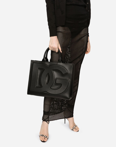 Dolce & Gabbana Medium calfskin DG Daily shopper outlook