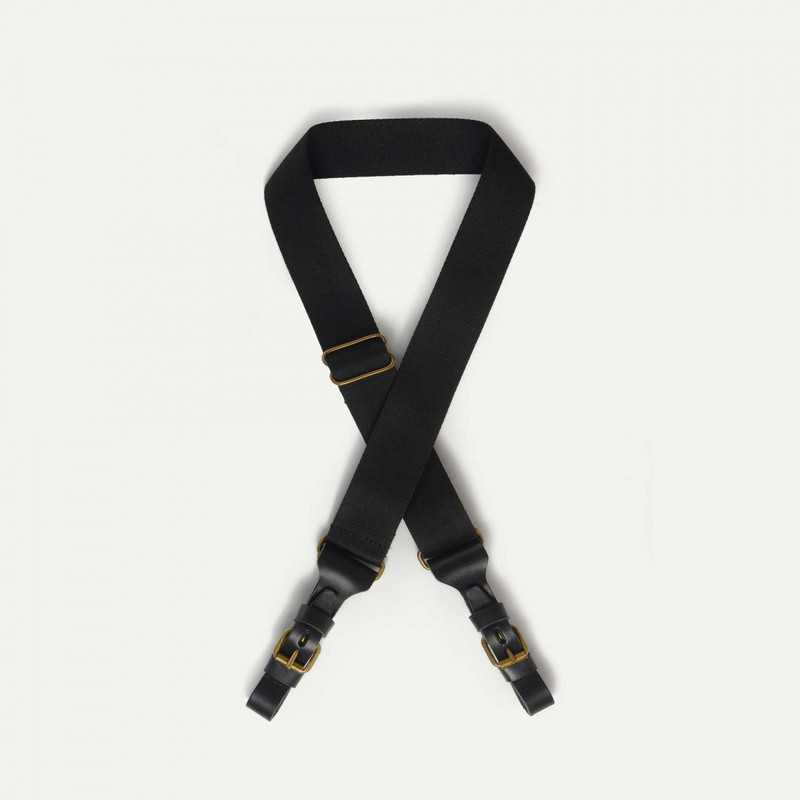WOODY BUSINESS REMOVABLE BACKPACK STRAP - BLACK/BLACK 1