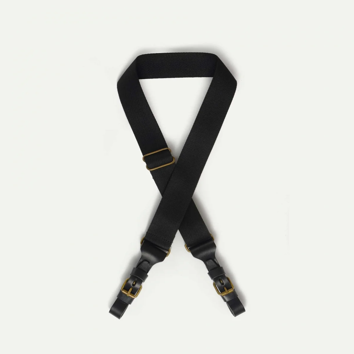 WOODY BUSINESS REMOVABLE BACKPACK STRAP - BLACK/BLACK - 1