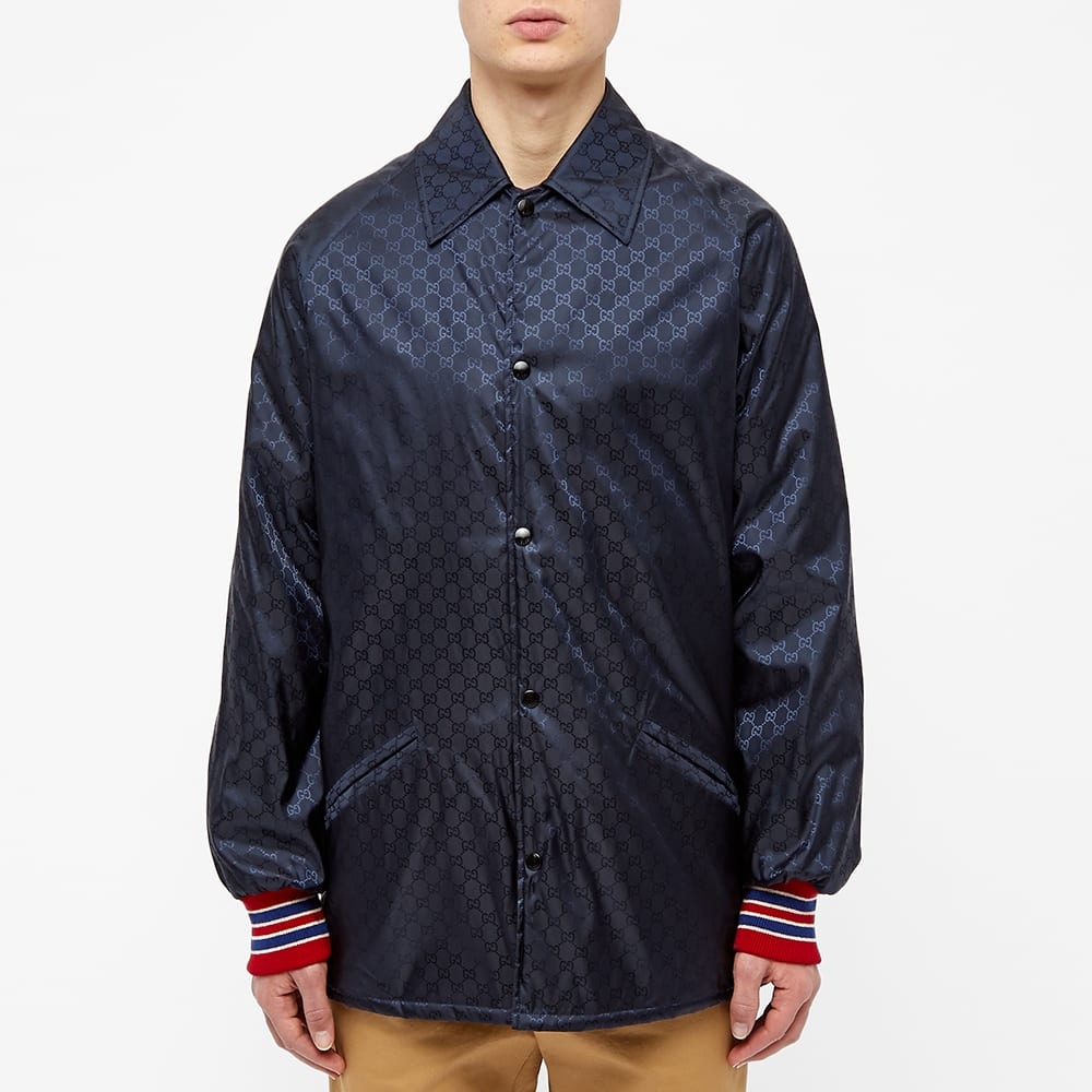 Gucci GG Jacquard Coach Jacket - 4