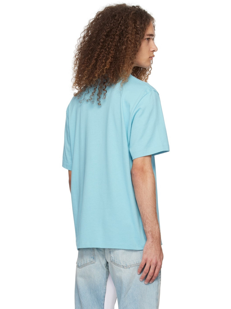 Blue Staggered T-Shirt 3