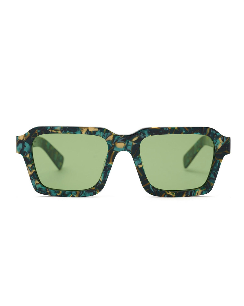 Staunton Post Modern Primitive Eye Protection - Green Granite/Green 1