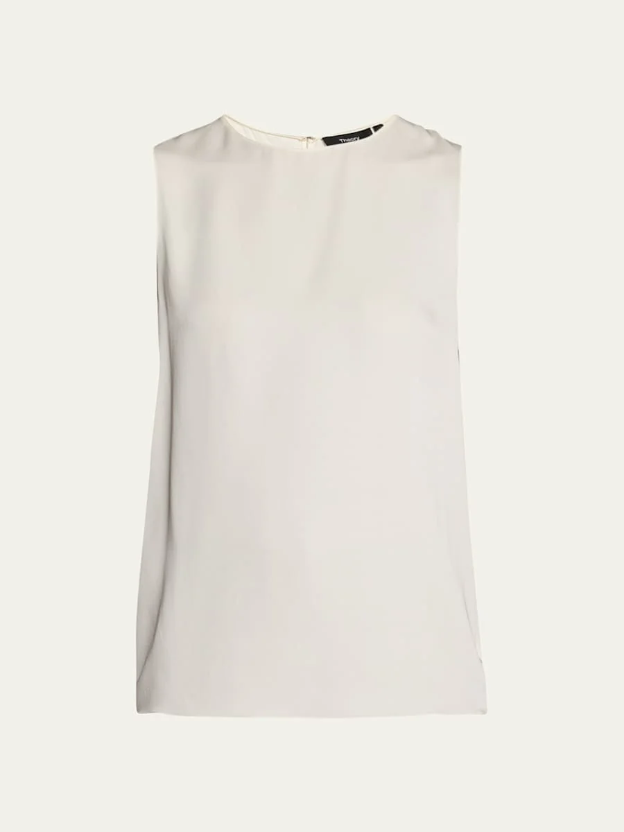 Silk Straight Shell Top - 1