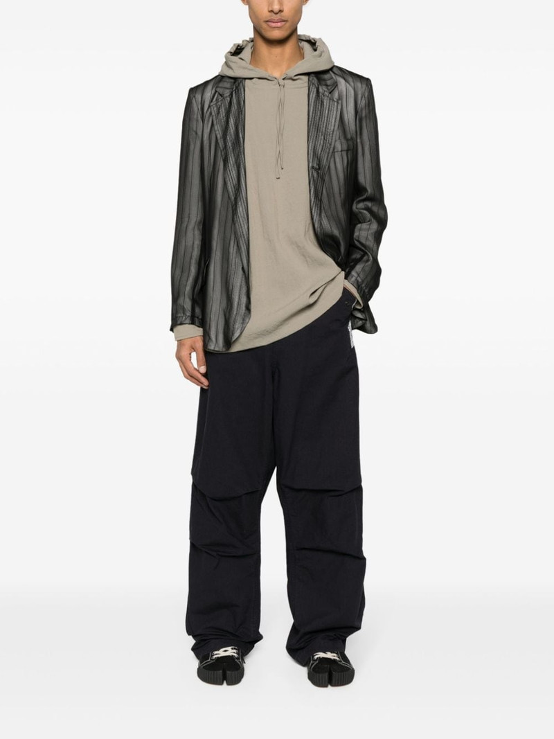 Maison MIHARAYASUHIRO ripstop cotton trousers outlook