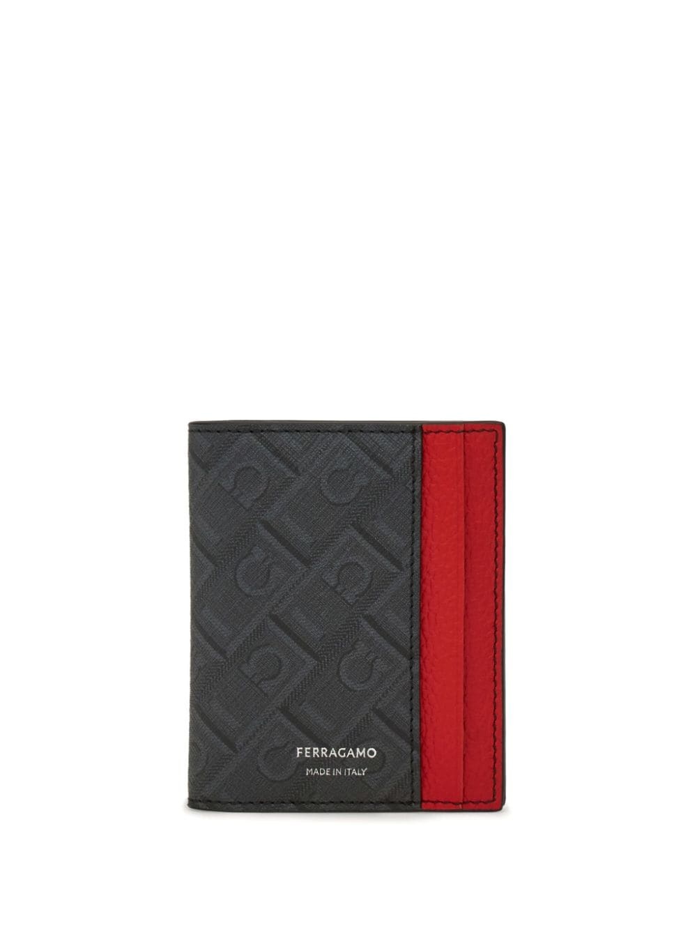 bi-fold leather cardholder - 1