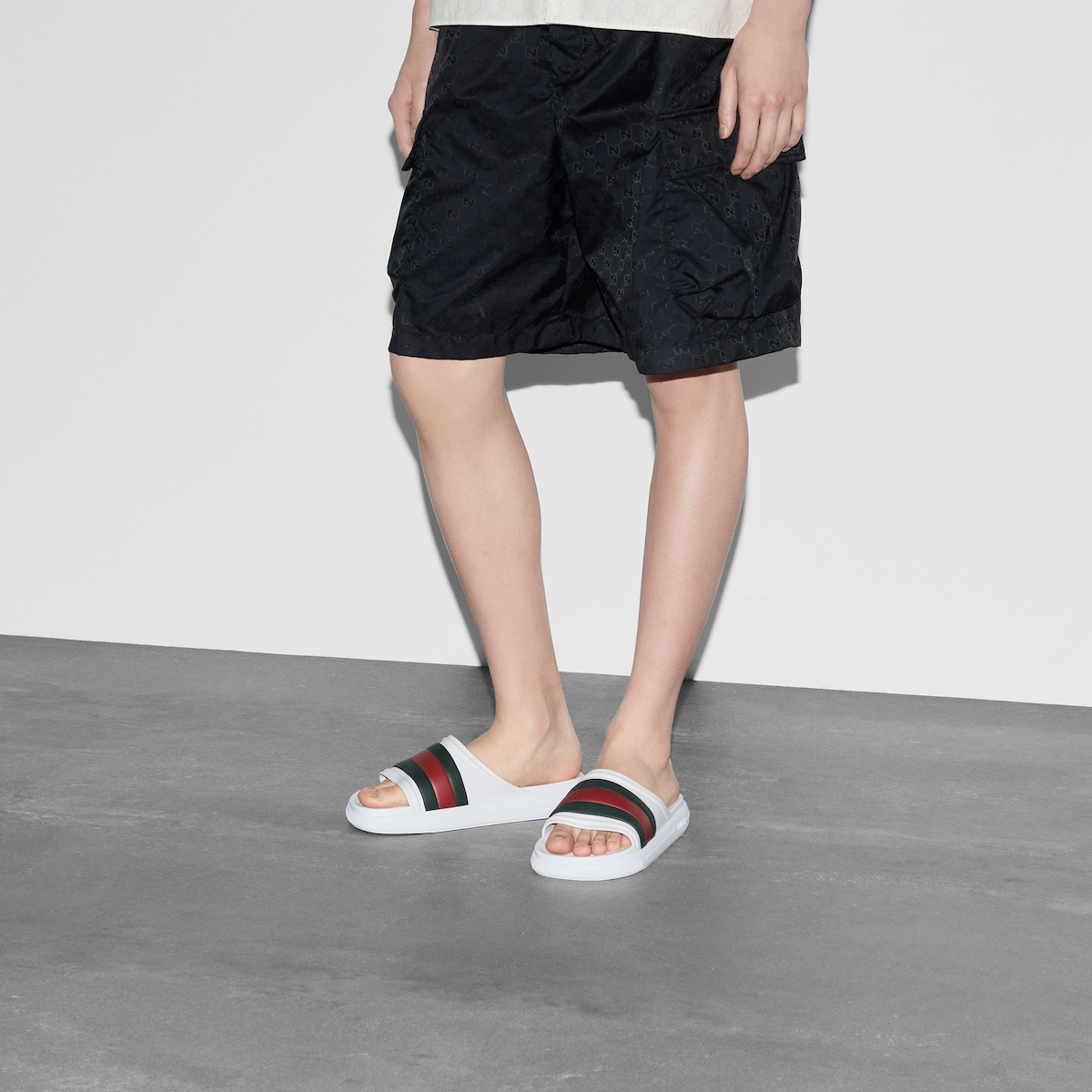 Men's Web slide sandal - 3