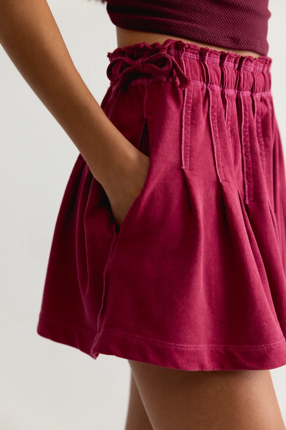 Croquet Knit Shorties - 1