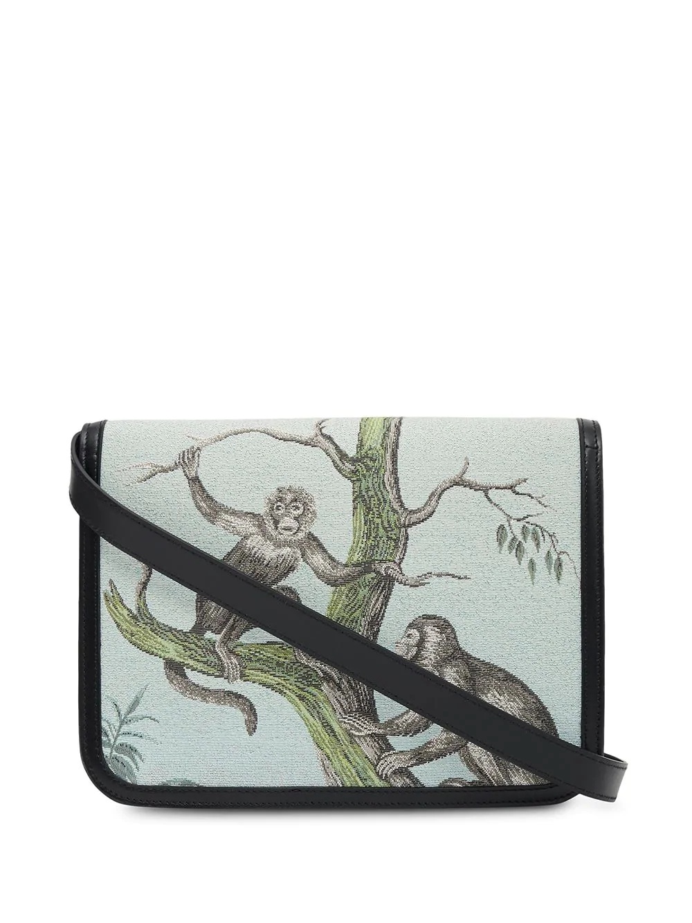 medium monkey jacquard TB shoulder bag - 3