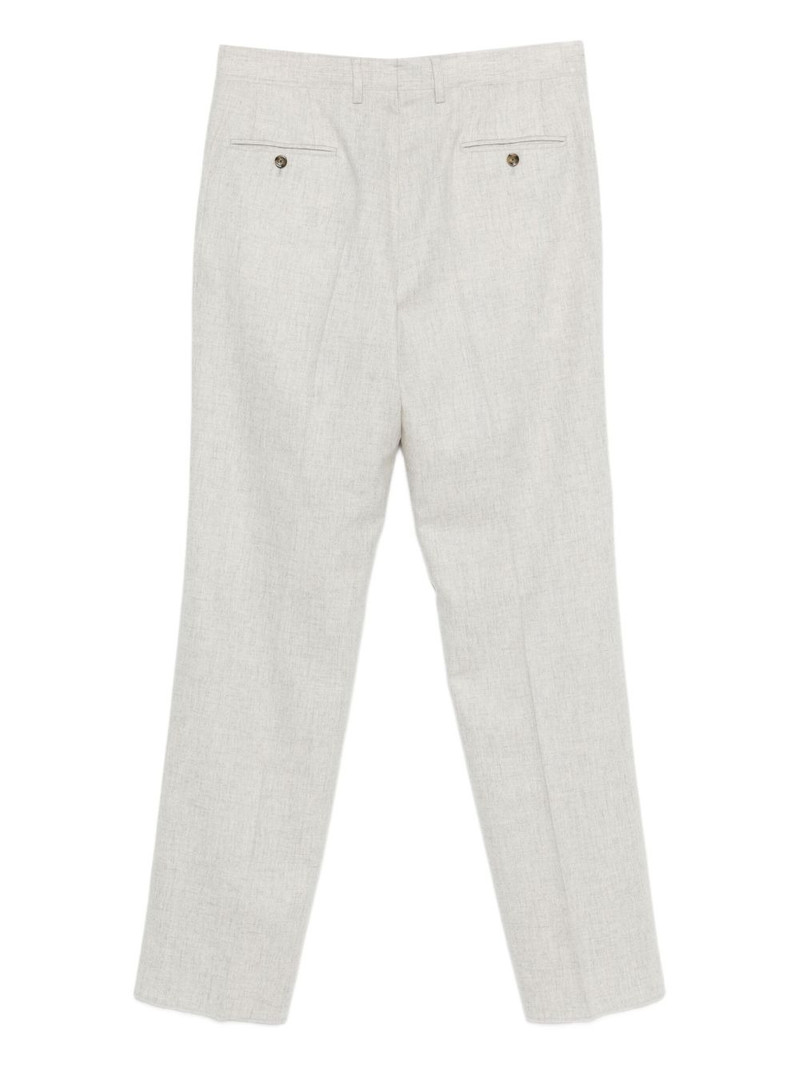 LARDINI flannel trousers outlook