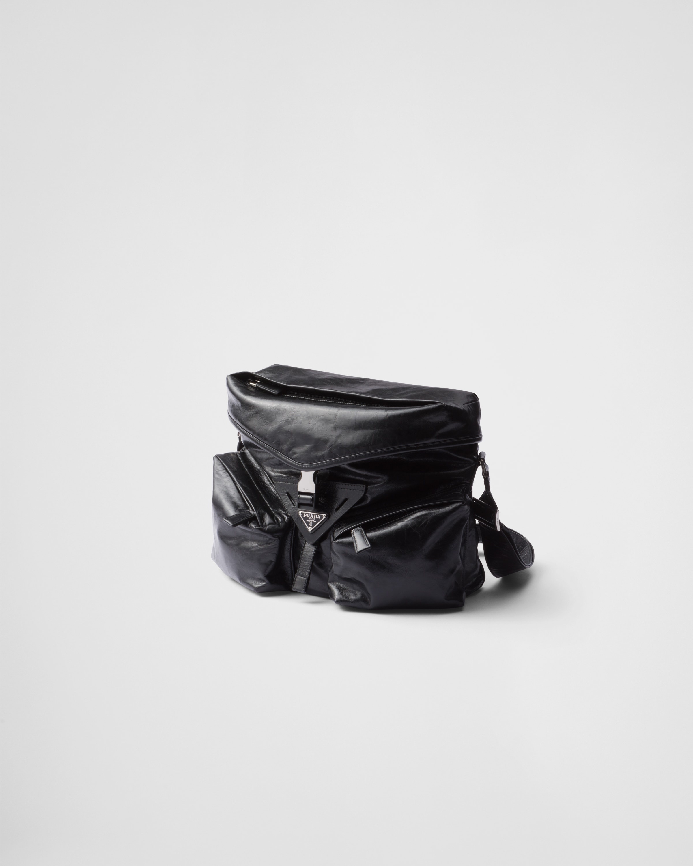 Prada Leather shoulder bag | REVERSIBLE