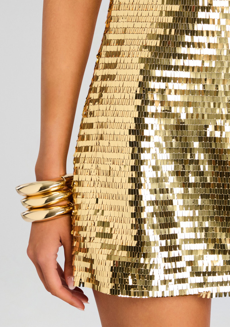 RETROFÊTE LAVENDER SEQUIN DRESS outlook