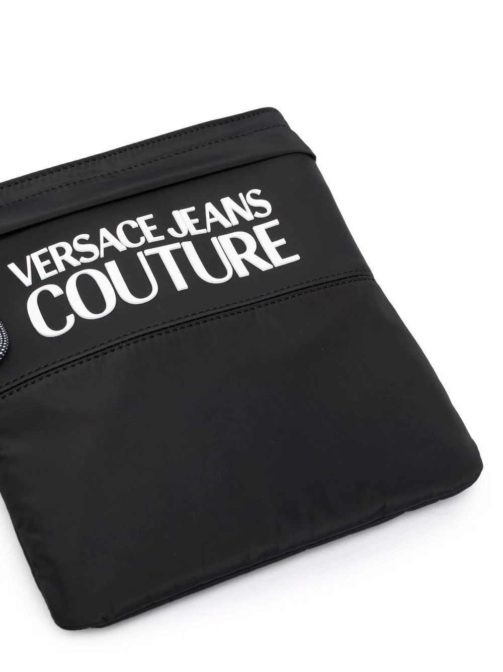 logo patch messenger bag - 4