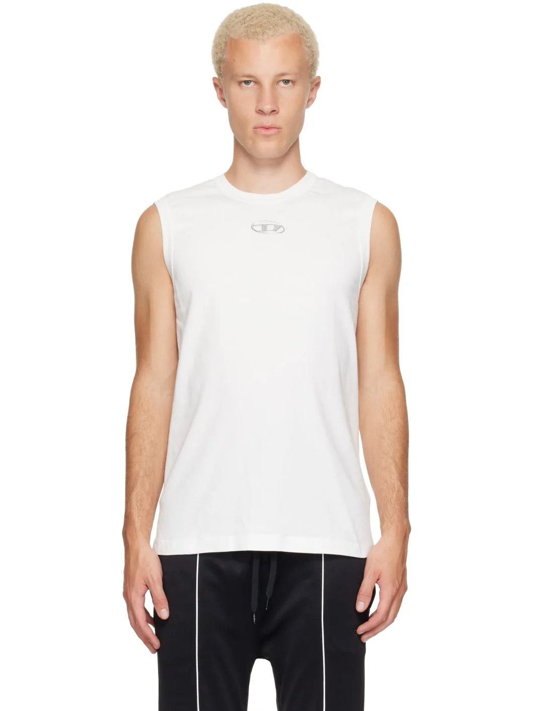 White T-Bisco-Iod Tank Top - 1