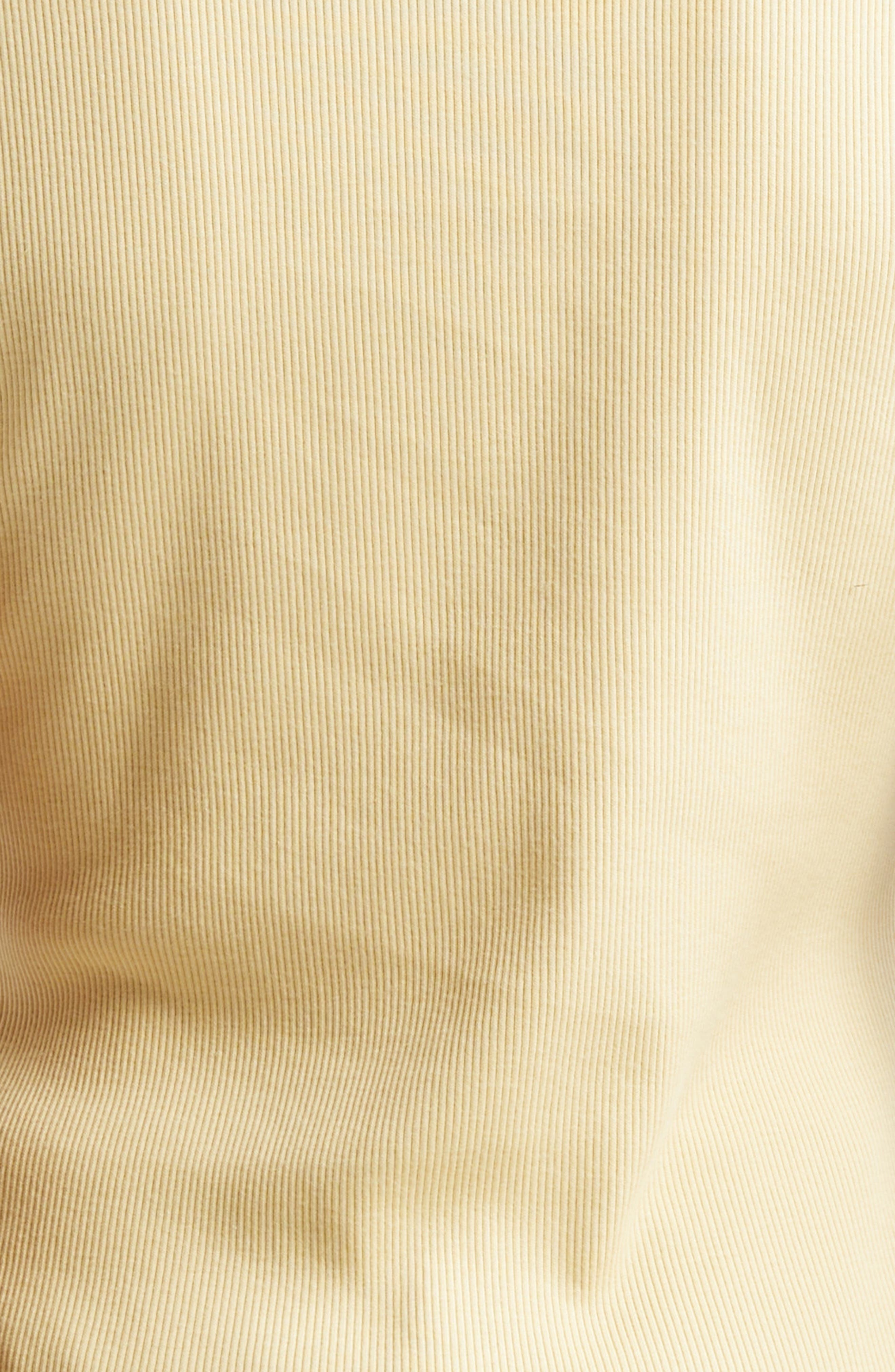 Veronica Beard Kearney Contrast Trim Rib Polo in Chamomile at Nordstrom - 6