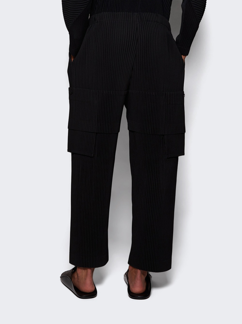 Multi-pocket Pants Coke Gray - 4