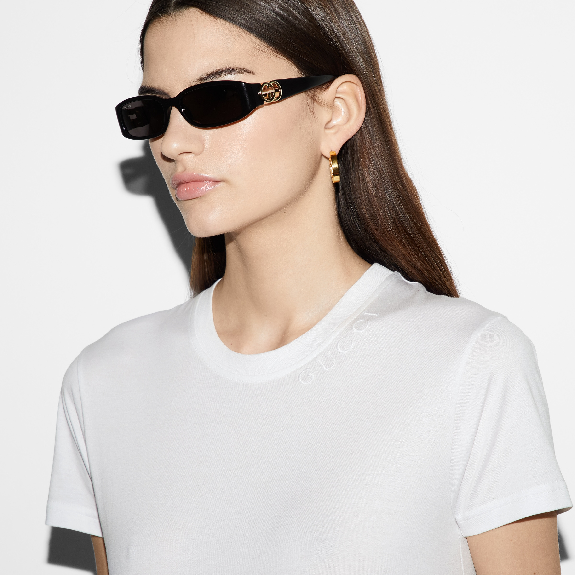Cotton jersey T-shirt with embroidery - 5