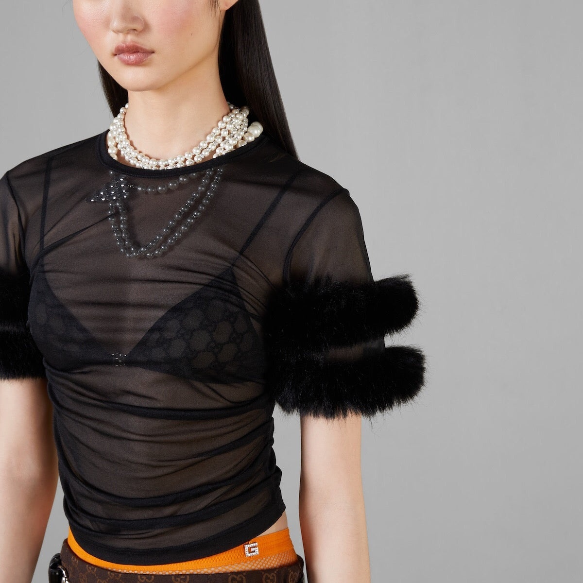 Gucci Retro Square G Jersey Top - 2