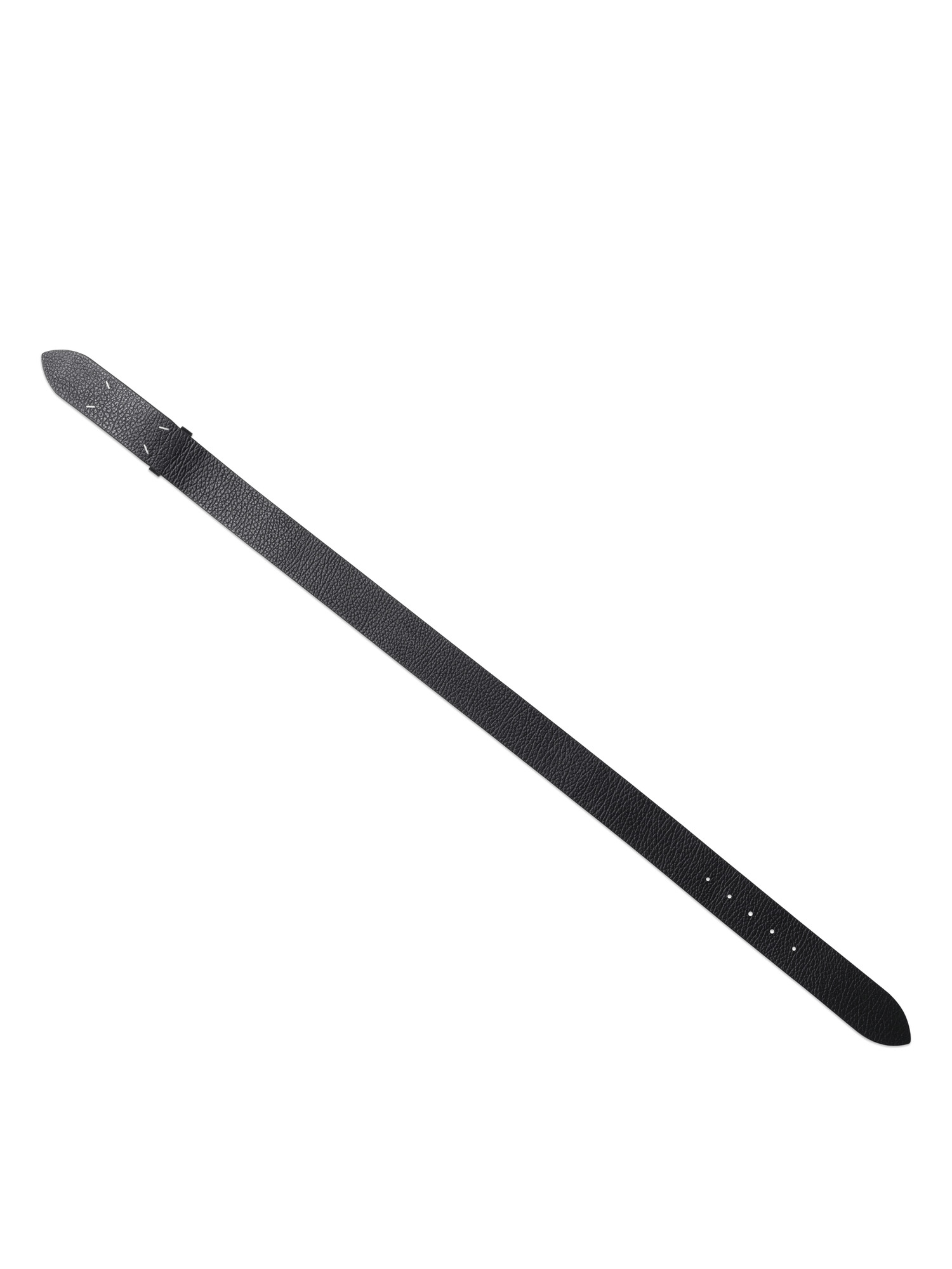 Four Stiches Belt 45 in Black - 3