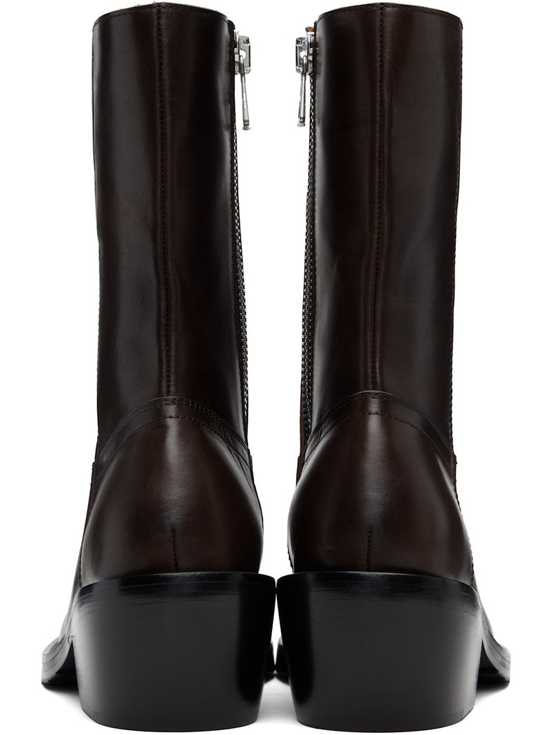 Brown Leather Boots 2