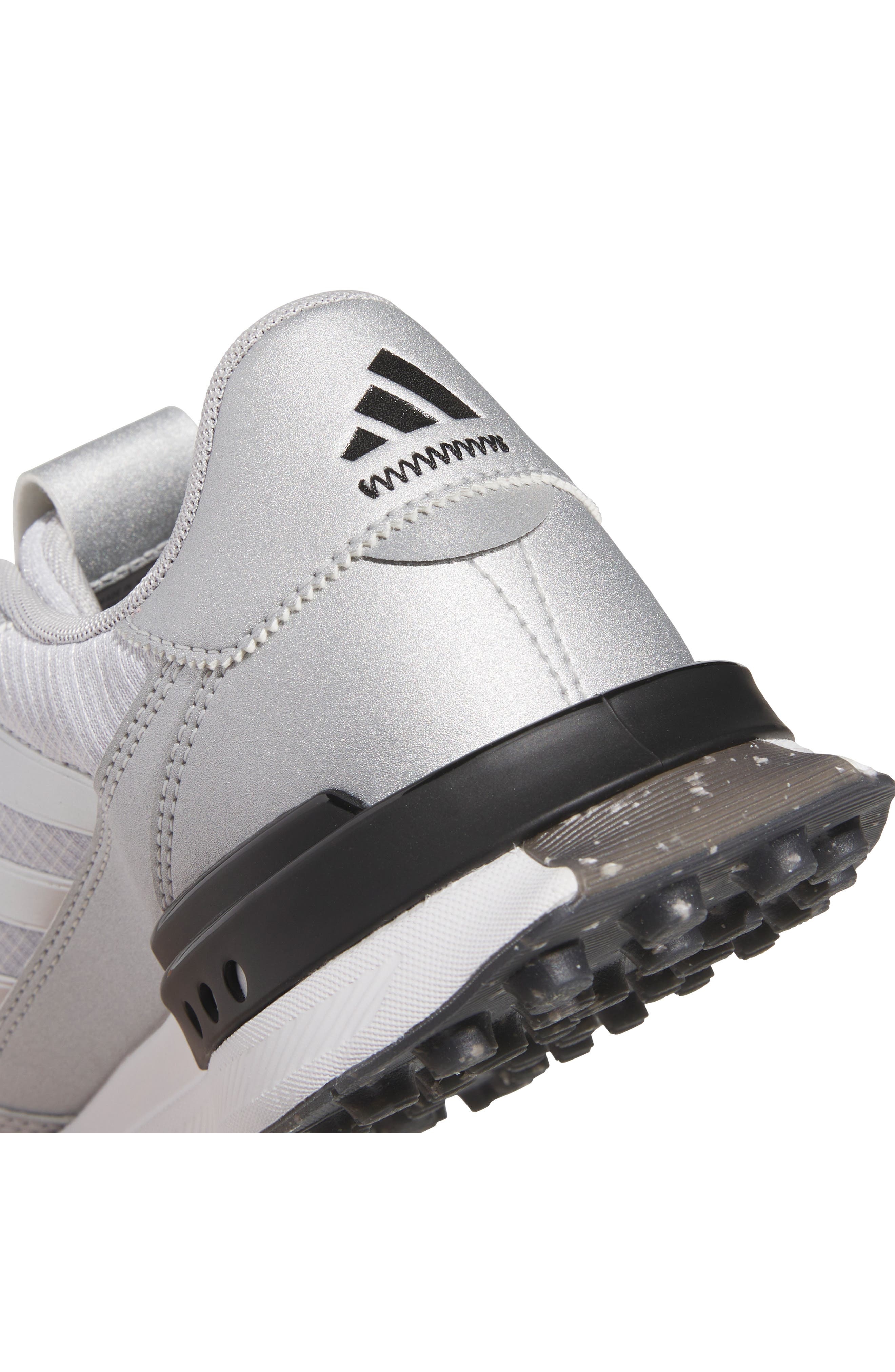 adidas S2G 24 Waterproof Spikeless Golf Shoe in Grey/Silver Met./Core Black at Nordstrom - 7