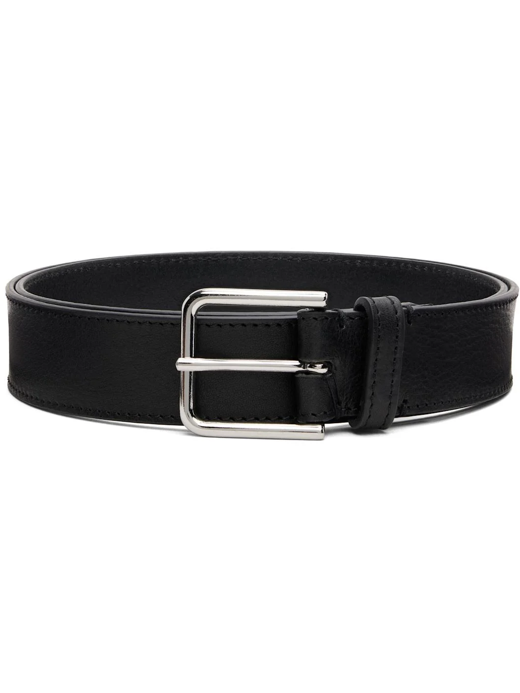 Black Toni Leather Belt - 1