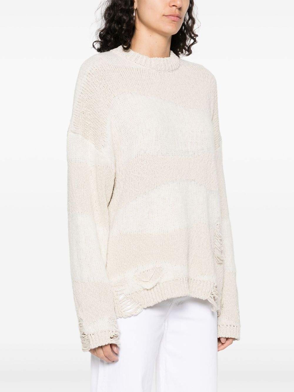 distressed sweater - 3
