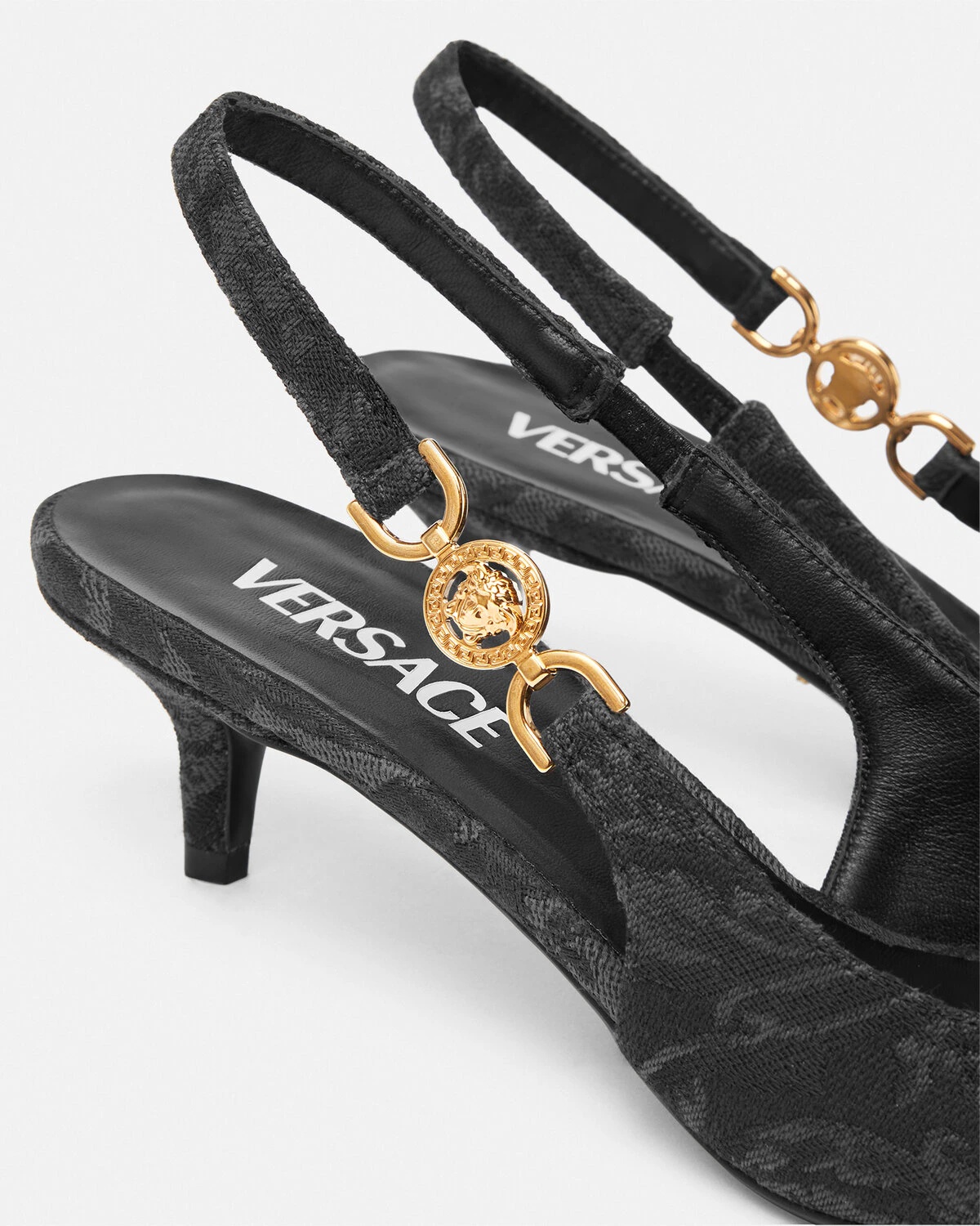Medusa '95 Barocco Slingback Pumps 40 mm - 5