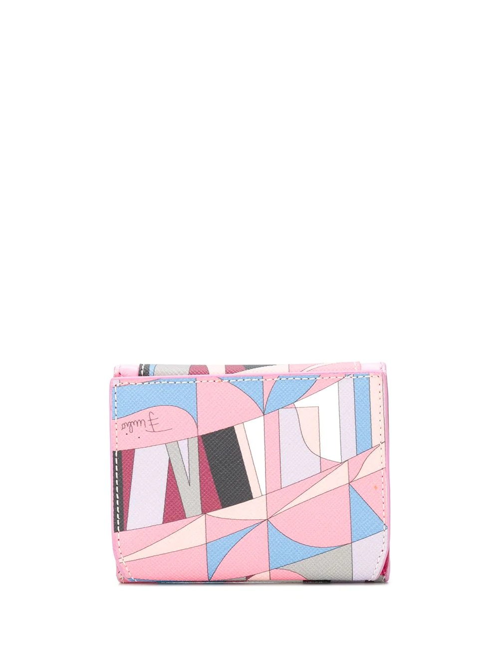 abstract print cardholder - 2