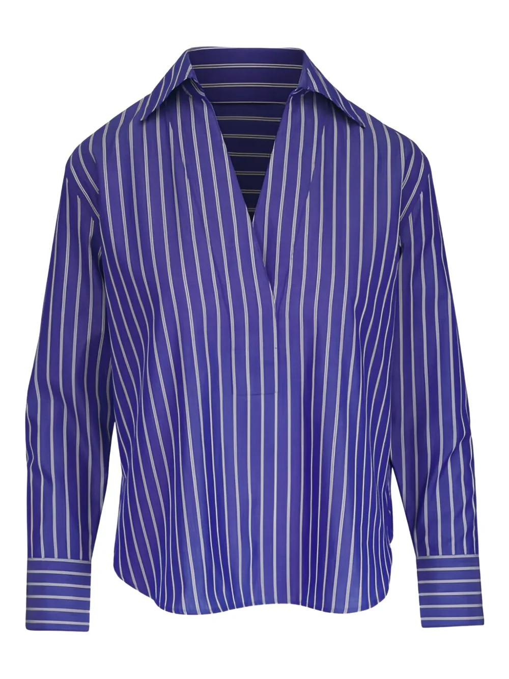 striped long-sleeve shirt - 1