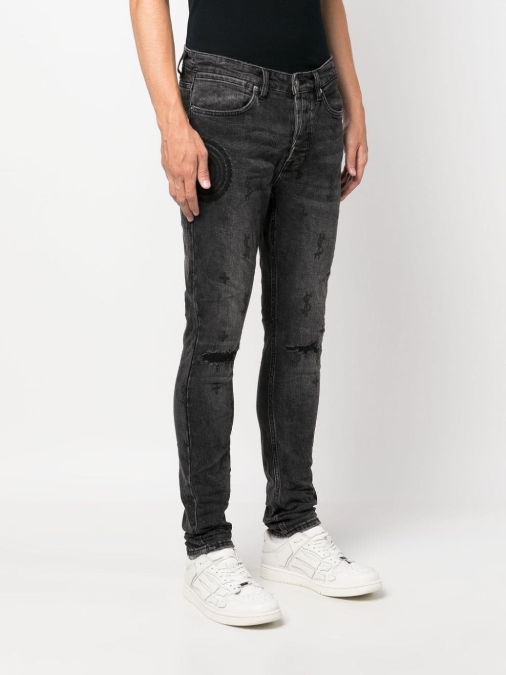 Chitch Ashes Trashed distressed jeans - 3