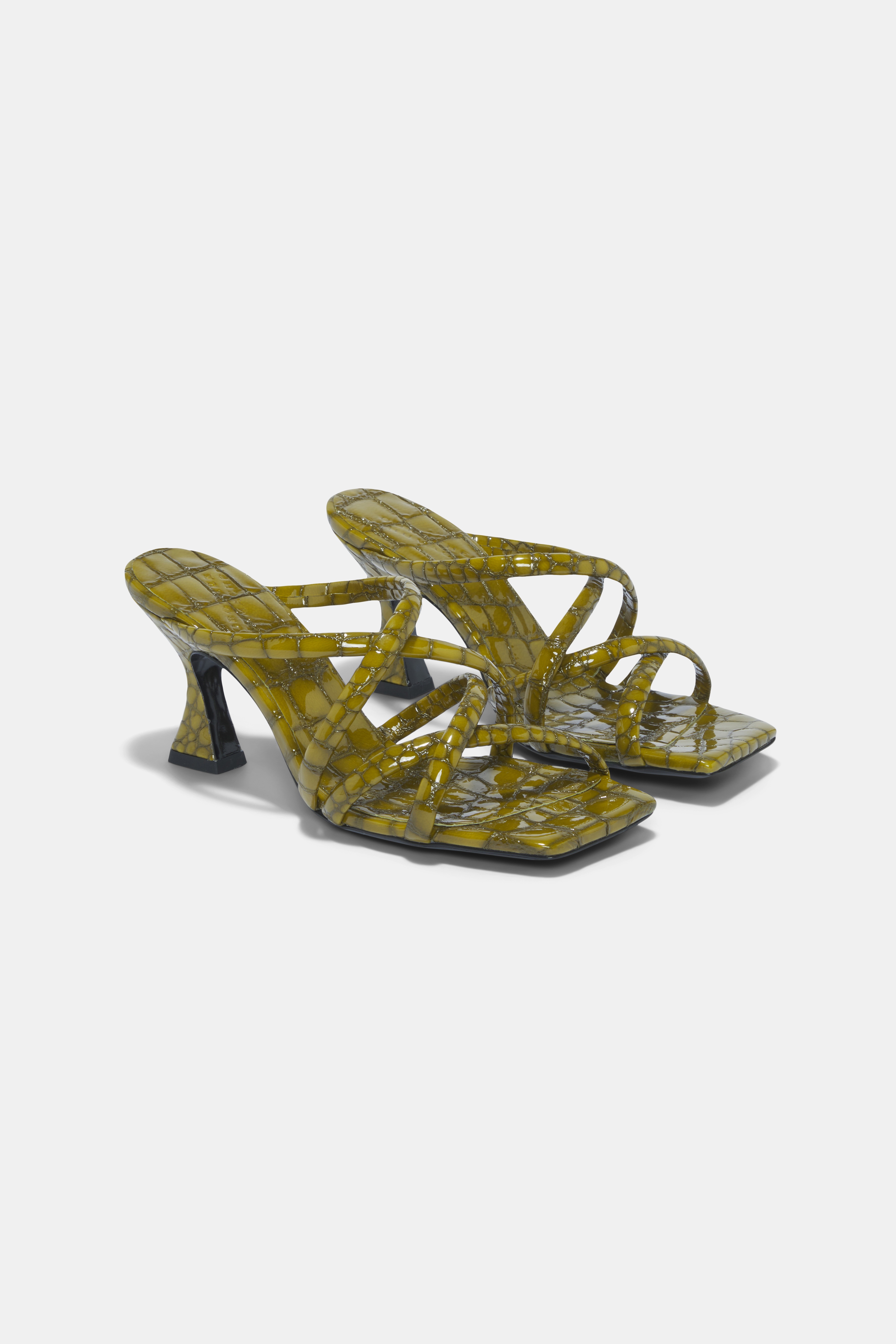 EXOTIC SHINE heeled sandal - 4