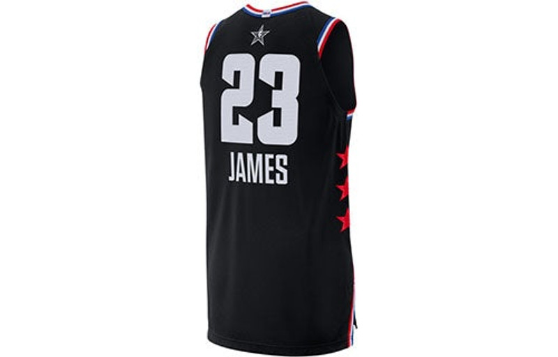 Jordan Air Jordan NBA Los Angeles Lakers ( AU ) 2019 All-Star LeBron James No. 23 Jersey Black AQ7288-017 outlook