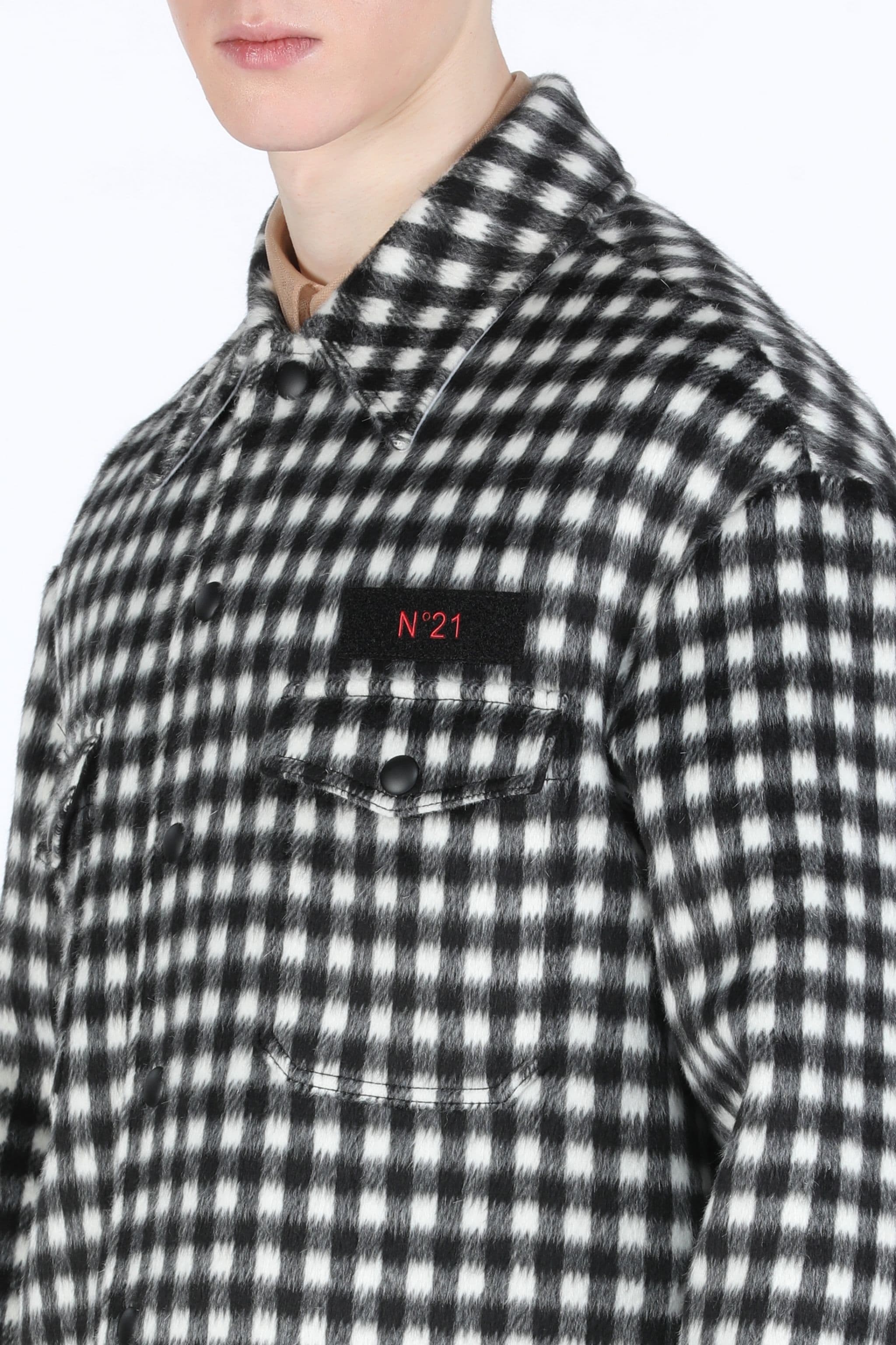 LOGO PATCH COAT - 5