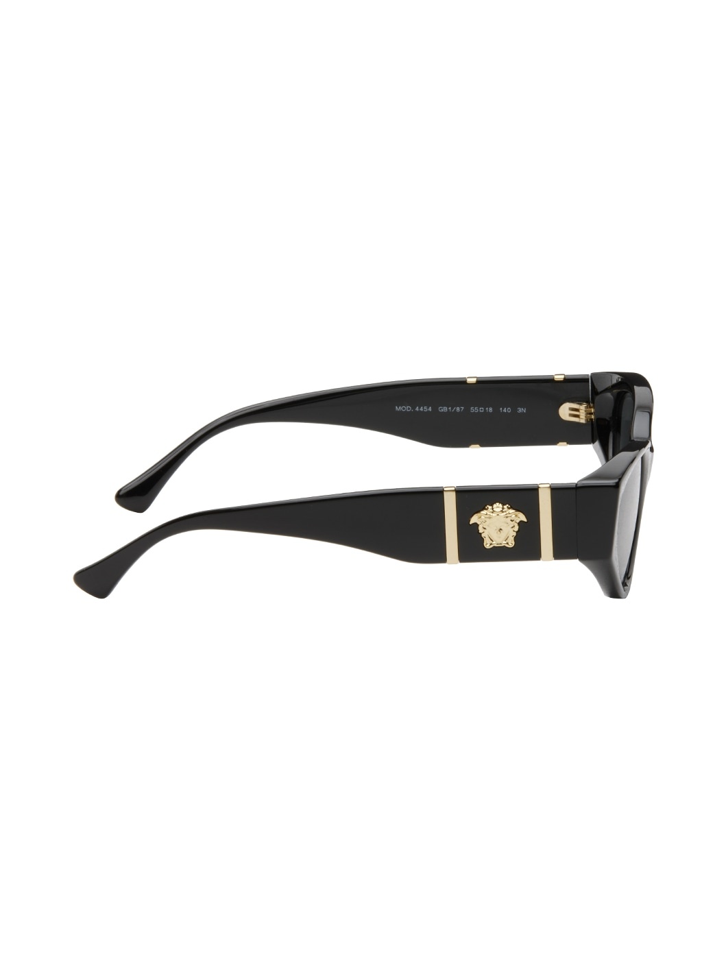 Black Medusa Legend Cat-Eye Sunglasses - 2