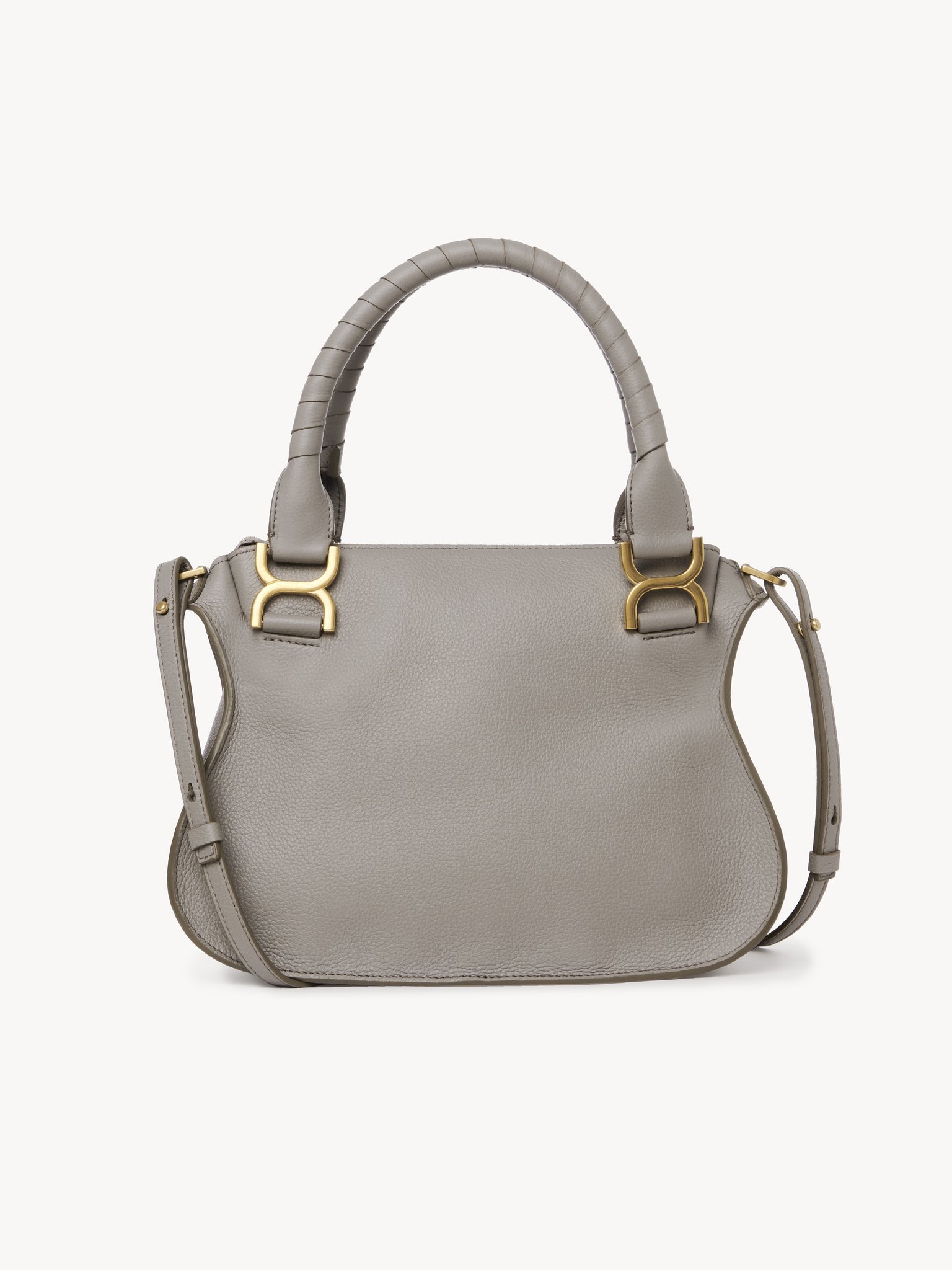 ハンドバッグ Chloe Marcie Small Double Carry Bag Chloe Marcie Small Double Carry Satchel Bag in Shiny