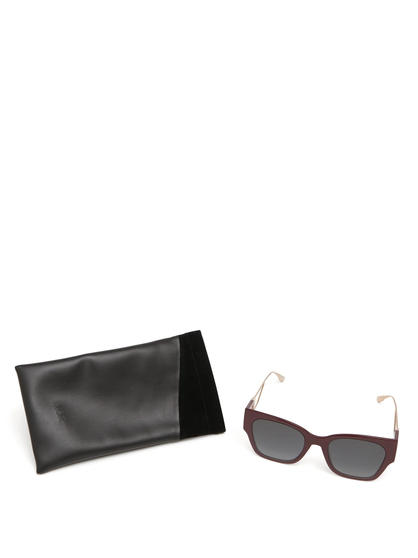 30Montaigne1 rectangular acetate sunglasses - 4