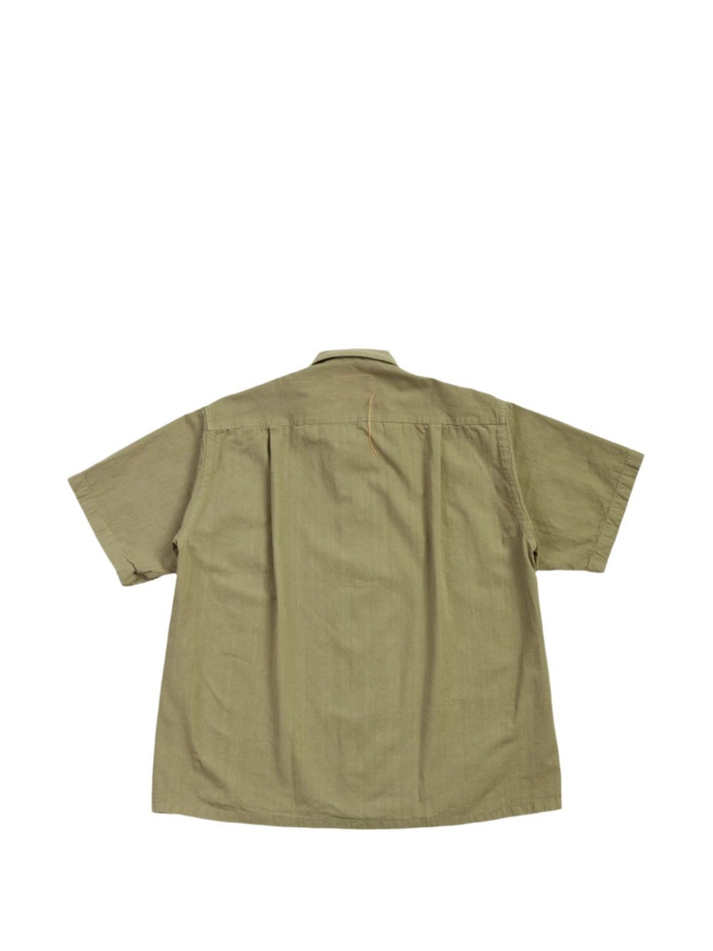 FORTELA button-fastening chest-pocket shirt outlook