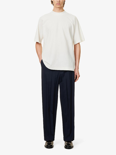 ISSEY MIYAKE Basic Release relaxed-fit cotton-jersey T-shirt outlook