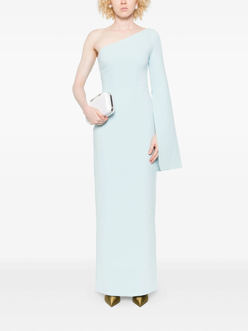 SOLACE LONDON Solace London One-shoulder Midi Dress outlook