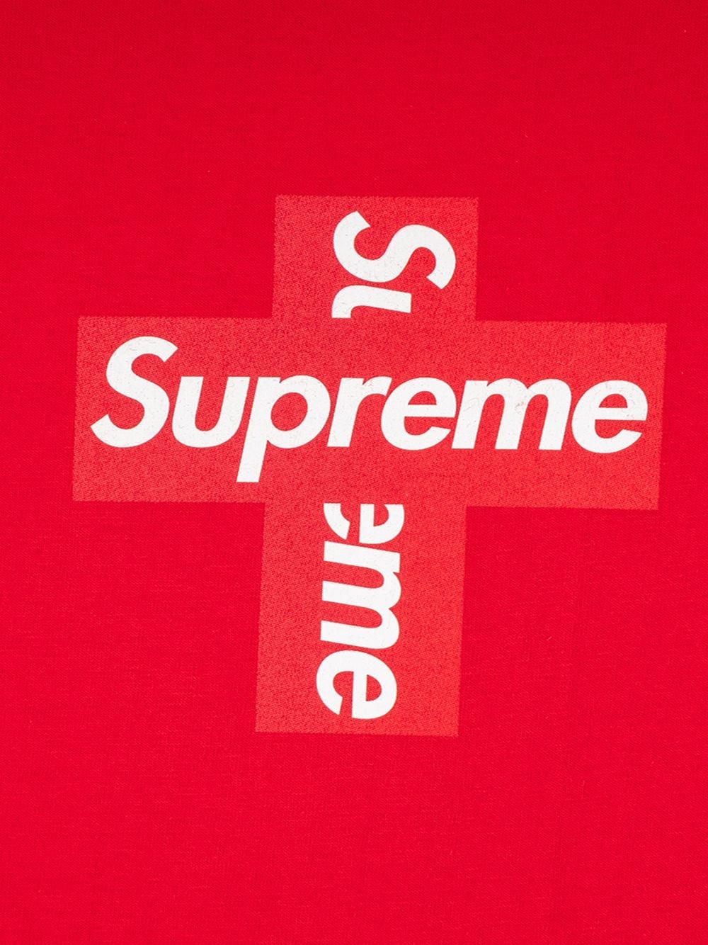 cross box logo T-shirt - 3