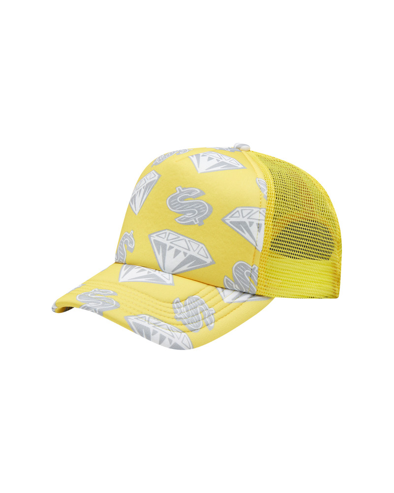 DIAMONDS & DOLLARS TRUCKER CAP 1