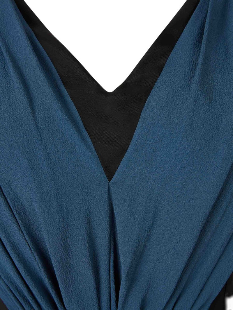 V-neck side-zip blouse 3